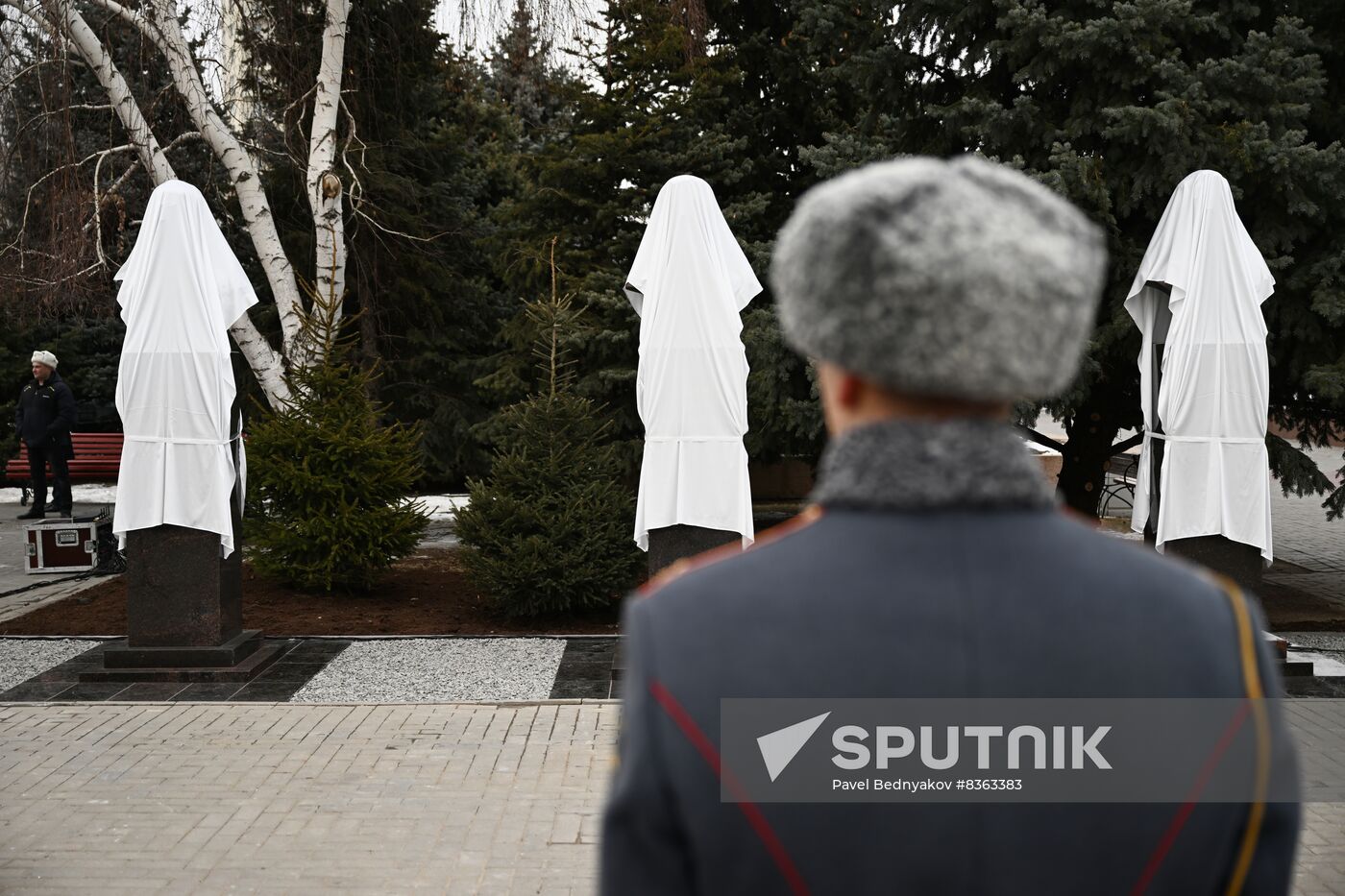 Russia WWII Stalingrad Battle Anniversary Commanders