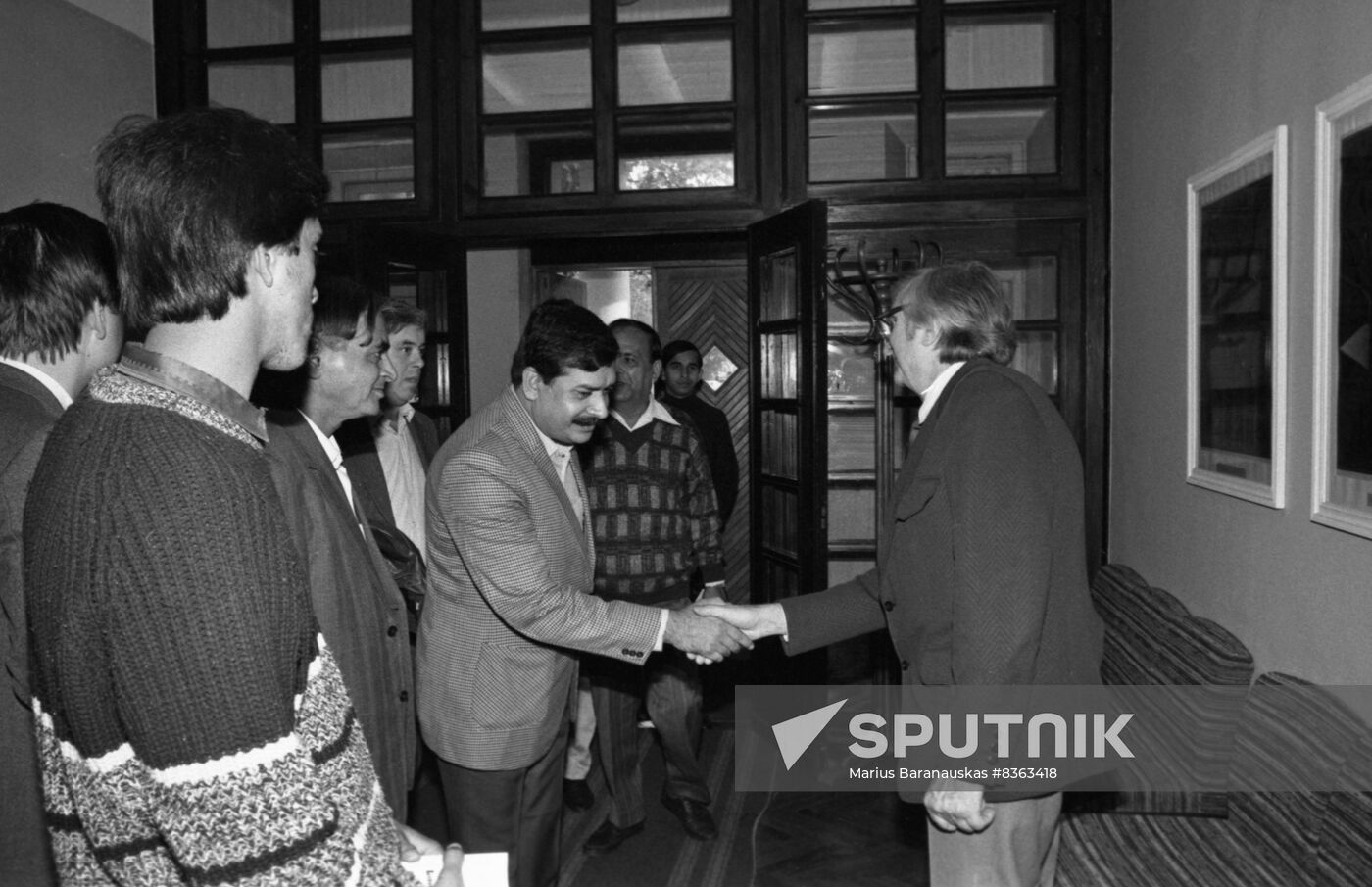 Indian distributors of Soviet Land magazine in Lithuania
