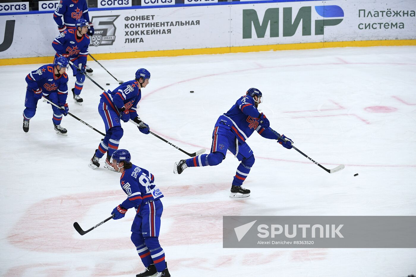 Russia Ice Hockey Kontinental League SKA - Lokomotiv