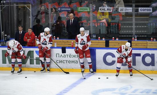 Russia Ice Hockey Kontinental League SKA - Lokomotiv