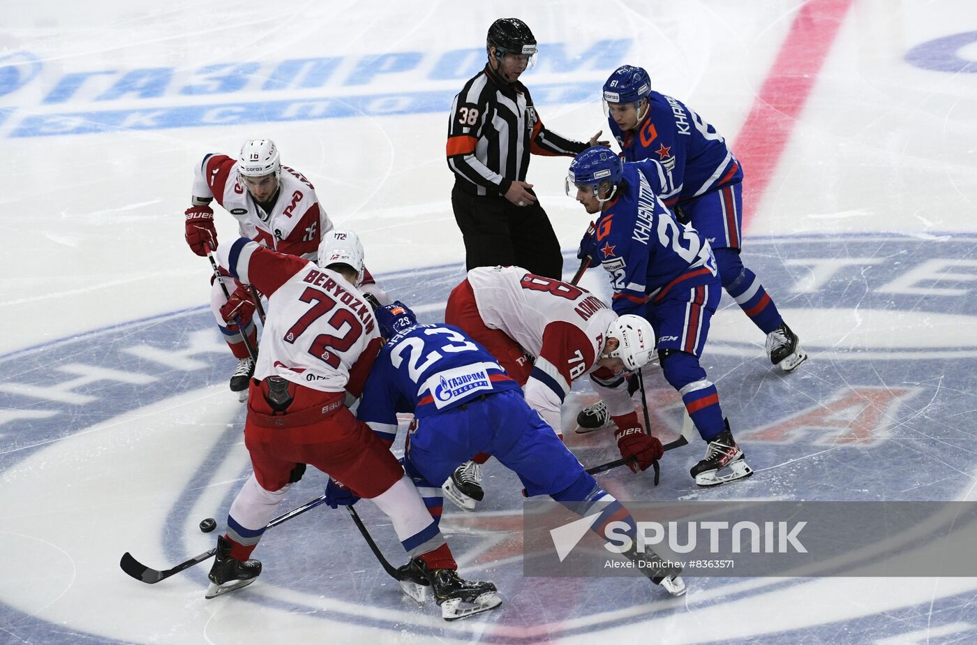 Russia Ice Hockey Kontinental League SKA - Lokomotiv