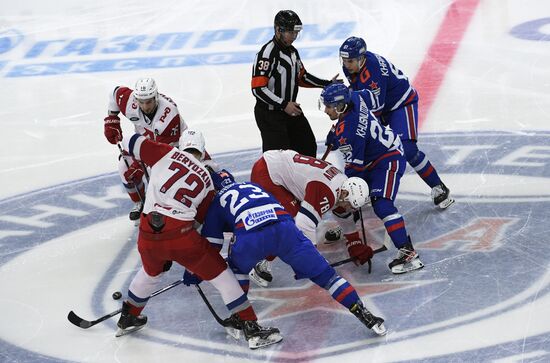 Russia Ice Hockey Kontinental League SKA - Lokomotiv