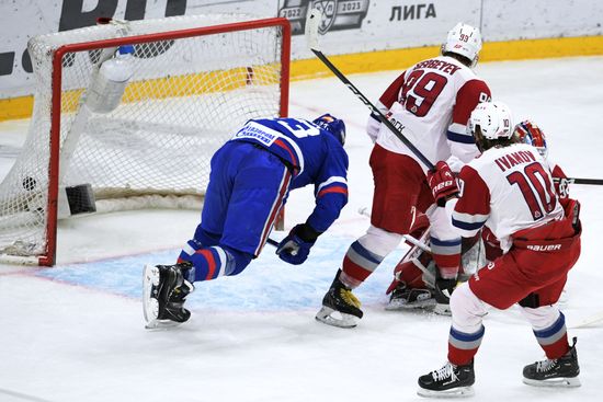 Russia Ice Hockey Kontinental League SKA - Lokomotiv