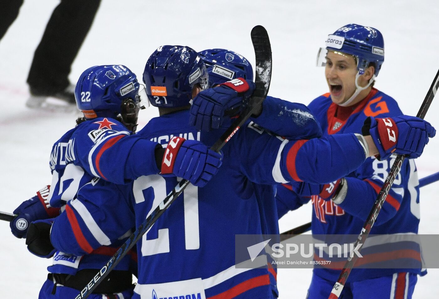 Russia Ice Hockey Kontinental League SKA - Lokomotiv