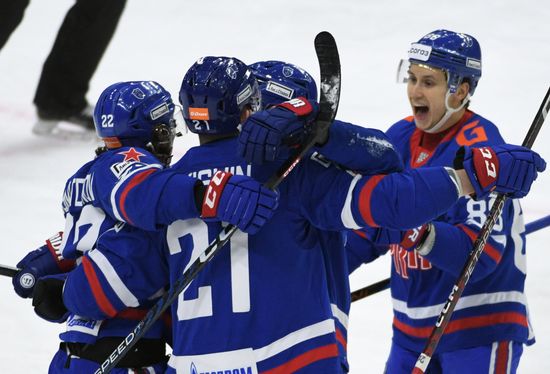 Russia Ice Hockey Kontinental League SKA - Lokomotiv