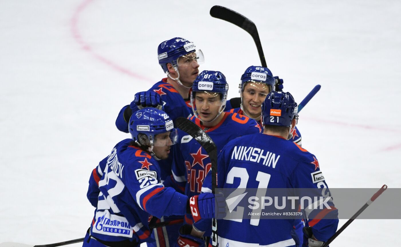 Russia Ice Hockey Kontinental League SKA - Lokomotiv