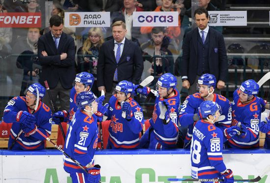 Russia Ice Hockey Kontinental League SKA - Lokomotiv