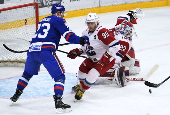 Russia Ice Hockey Kontinental League SKA - Lokomotiv