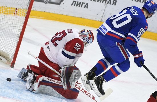 Russia Ice Hockey Kontinental League SKA - Lokomotiv