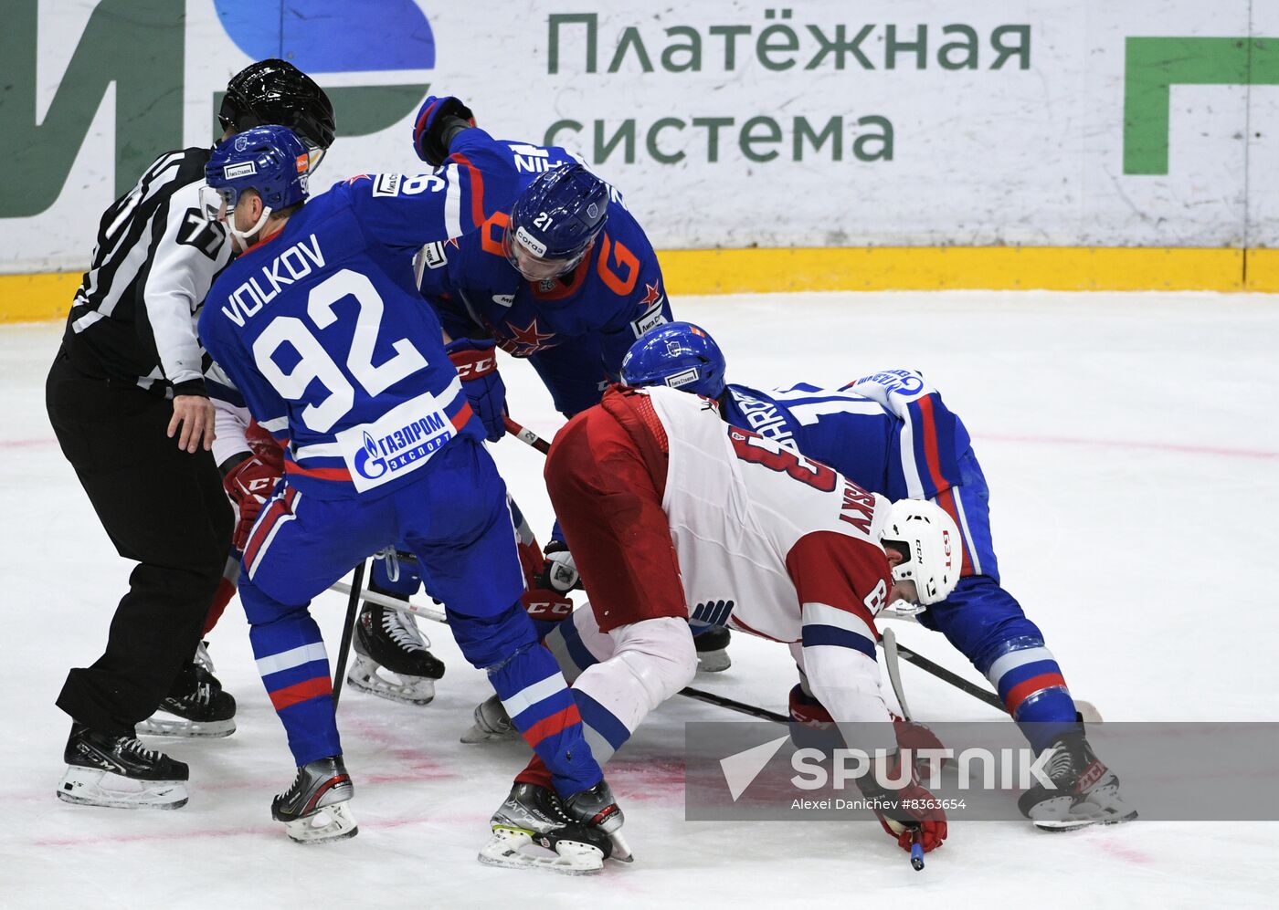 Russia Ice Hockey Kontinental League SKA - Lokomotiv