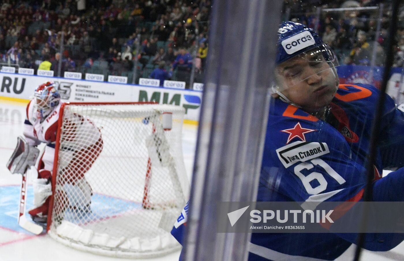 Russia Ice Hockey Kontinental League SKA - Lokomotiv