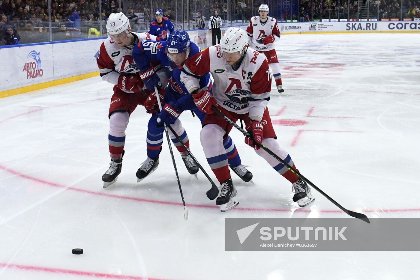 Russia Ice Hockey Kontinental League SKA - Lokomotiv