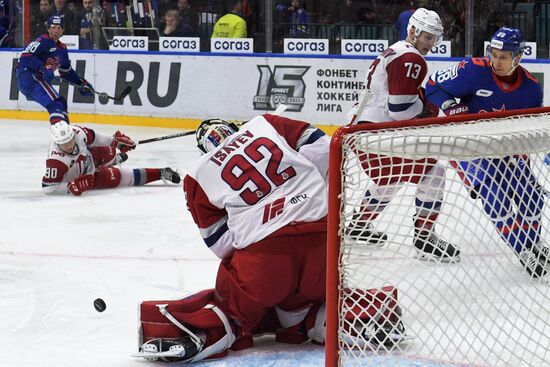 Russia Ice Hockey Kontinental League SKA - Lokomotiv