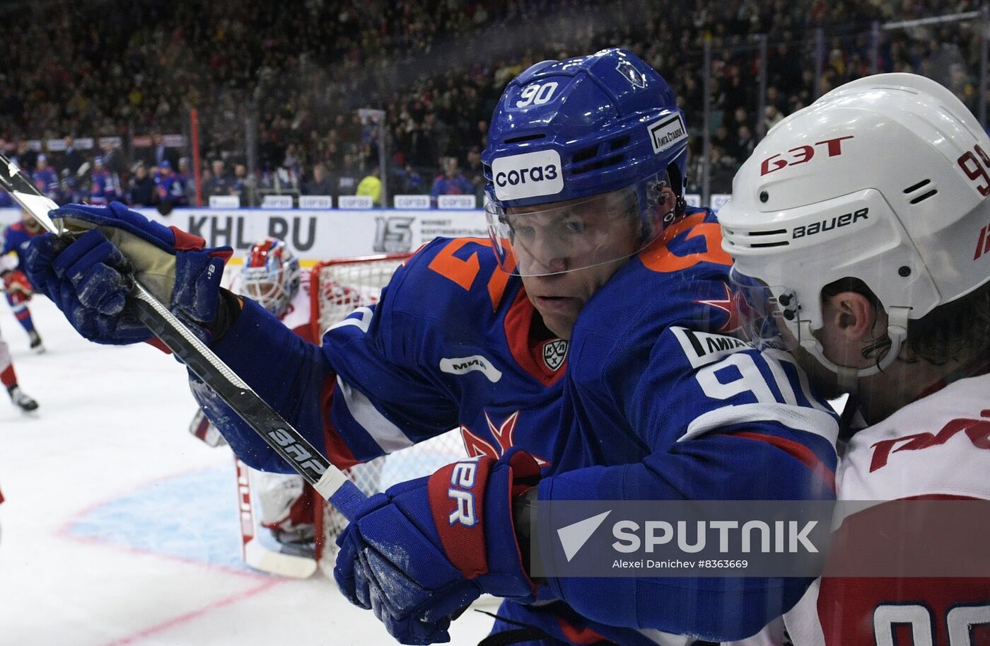 Russia Ice Hockey Kontinental League SKA - Lokomotiv