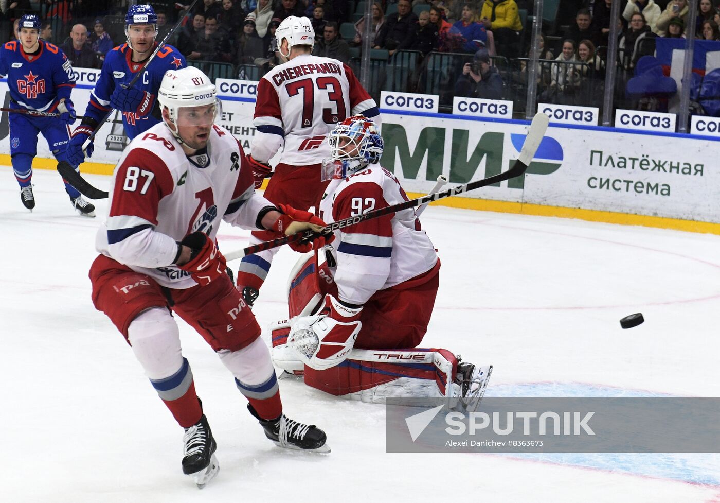 Russia Ice Hockey Kontinental League SKA - Lokomotiv