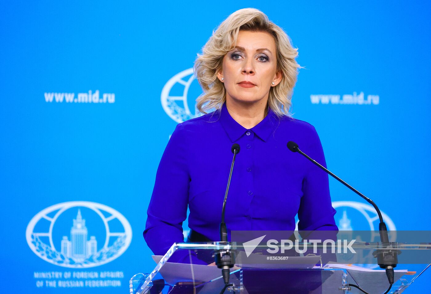 Russia Zakharova Briefing