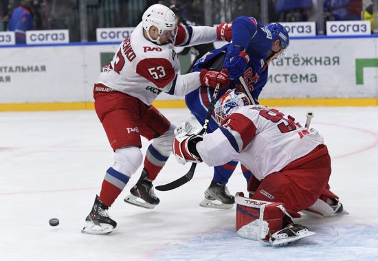 Russia Ice Hockey Kontinental League SKA - Lokomotiv