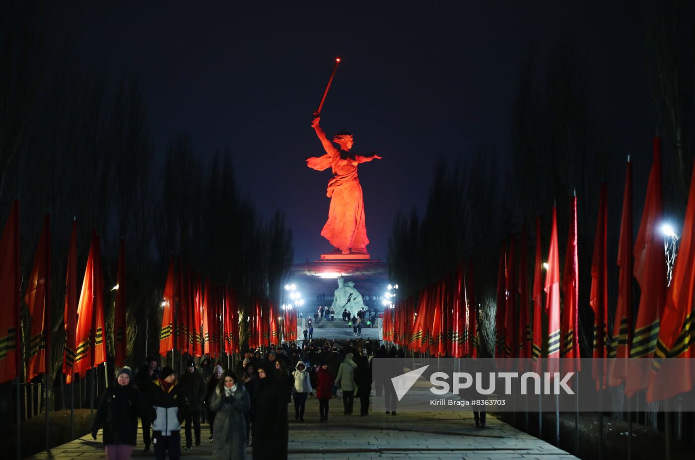 Russia WWII Stalingrad Battle Anniversary Memorial Project