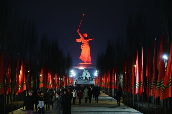 Russia WWII Stalingrad Battle Anniversary Memorial Project