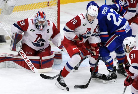Russia Ice Hockey Kontinental League SKA - Lokomotiv