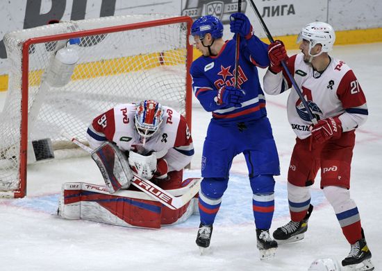 Russia Ice Hockey Kontinental League SKA - Lokomotiv