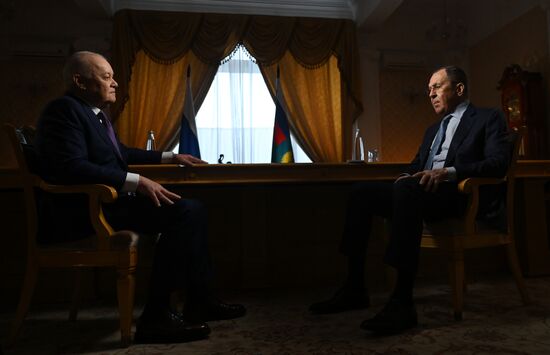 Russia Foreign Minister Interview