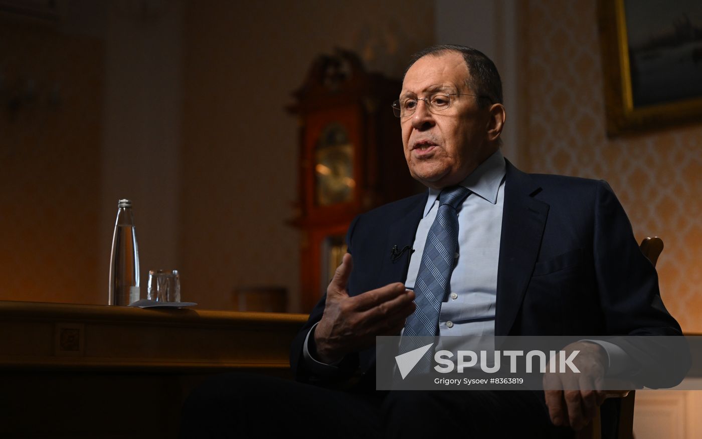 Russia Foreign Minister Interview