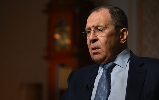 Russia Foreign Minister Interview