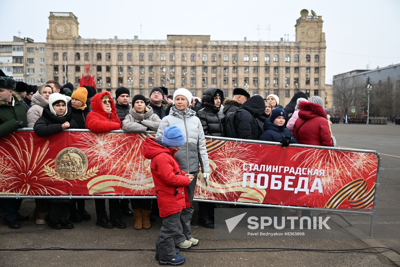 Russia WWII Stalingrad Battle Anniversary Parade