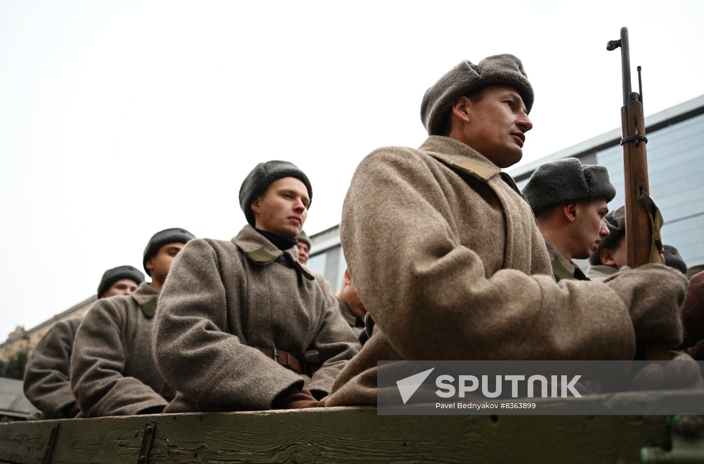 Russia WWII Stalingrad Battle Anniversary Parade