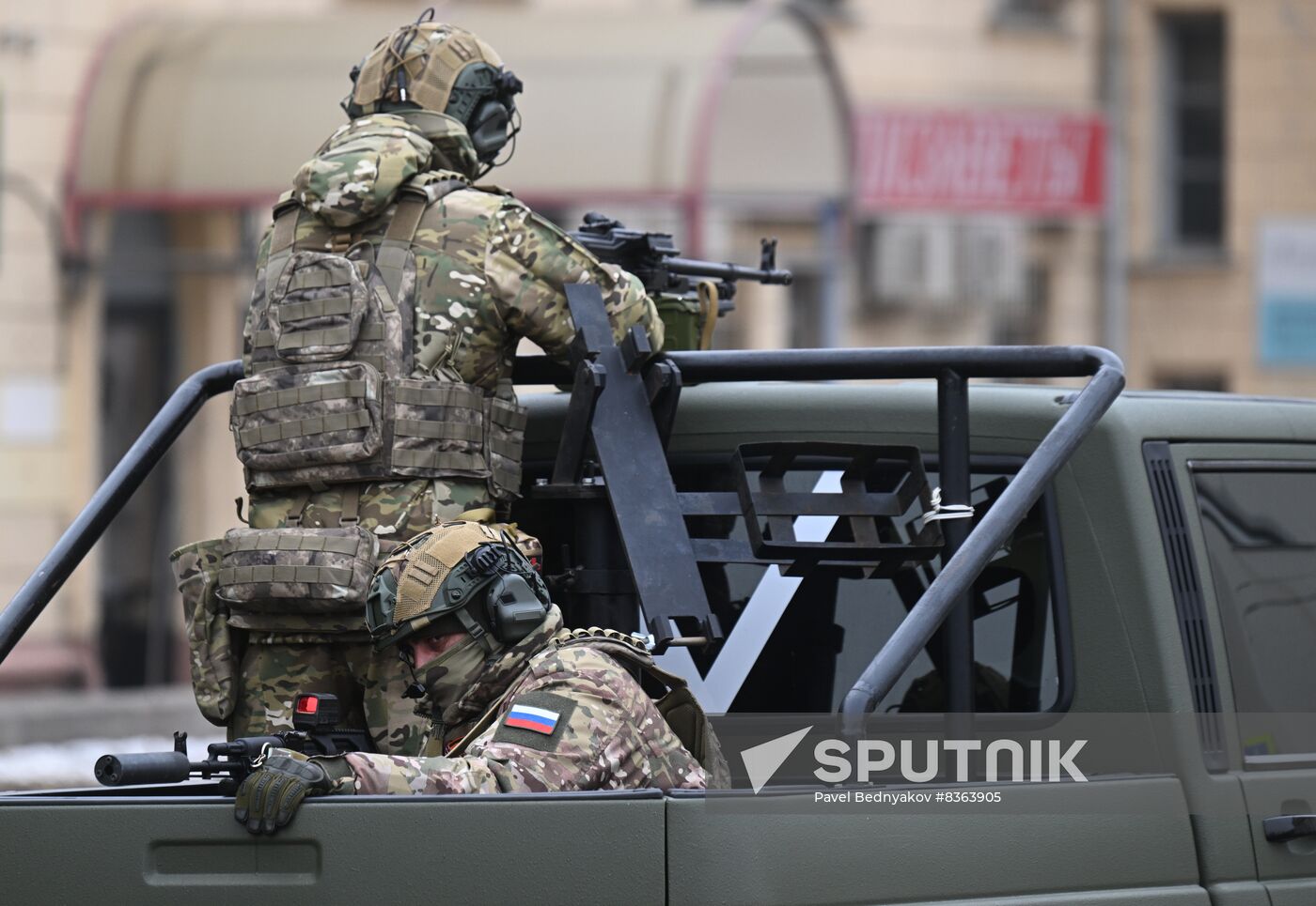 Russia WWII Stalingrad Battle Anniversary Parade