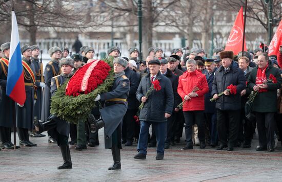 Russia WWII Stalingrad Battle Anniversary Ceremony