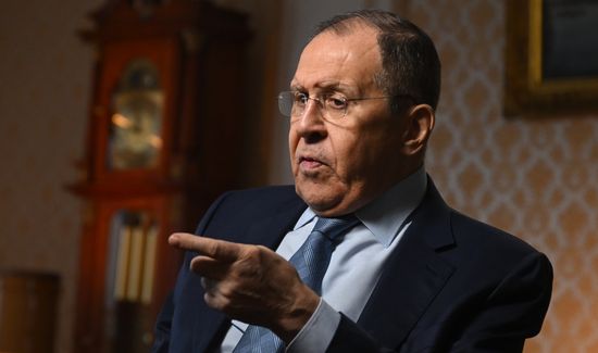 Russia Foreign Minister Interview