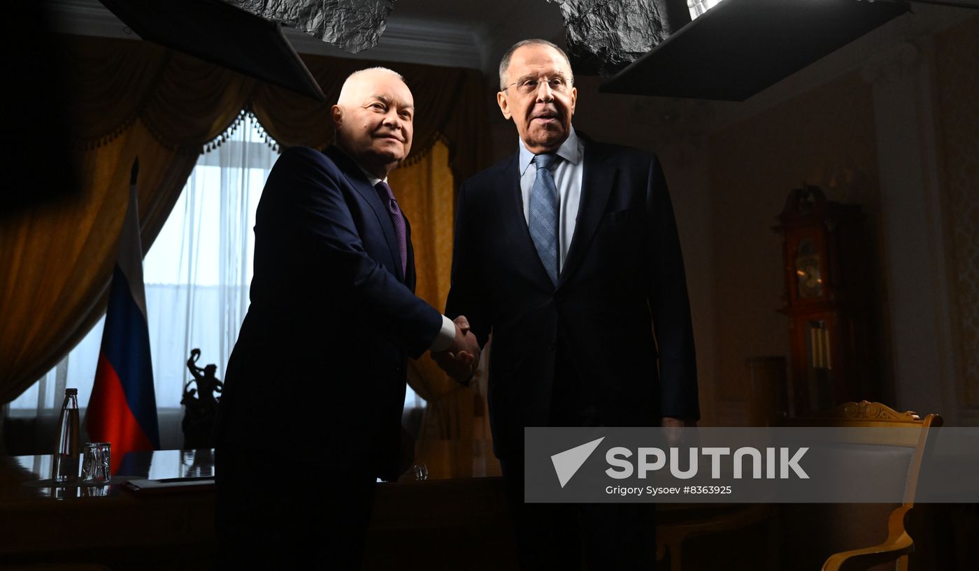 Russia Foreign Minister Interview