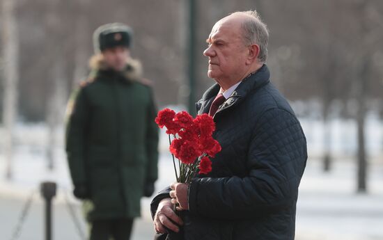 Russia WWII Stalingrad Battle Anniversary Ceremony