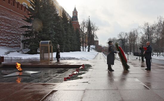 Russia WWII Stalingrad Battle Anniversary Ceremony