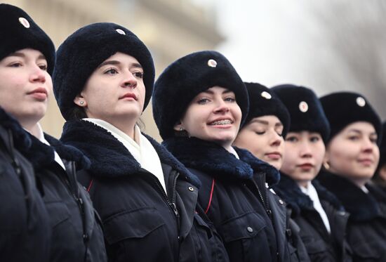 Russia WWII Stalingrad Battle Anniversary Parade