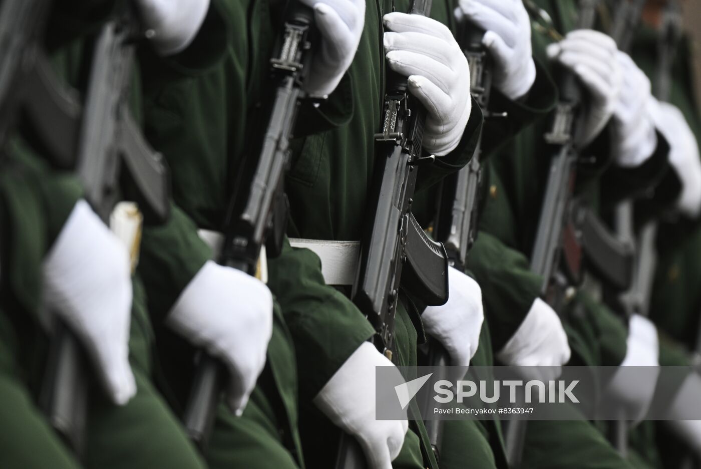 Russia WWII Stalingrad Battle Anniversary Parade