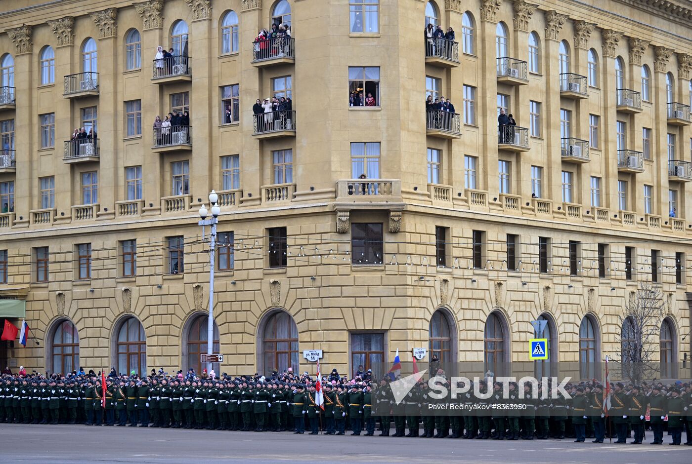 Russia WWII Stalingrad Battle Anniversary Parade