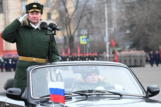 Russia WWII Stalingrad Battle Anniversary Parade