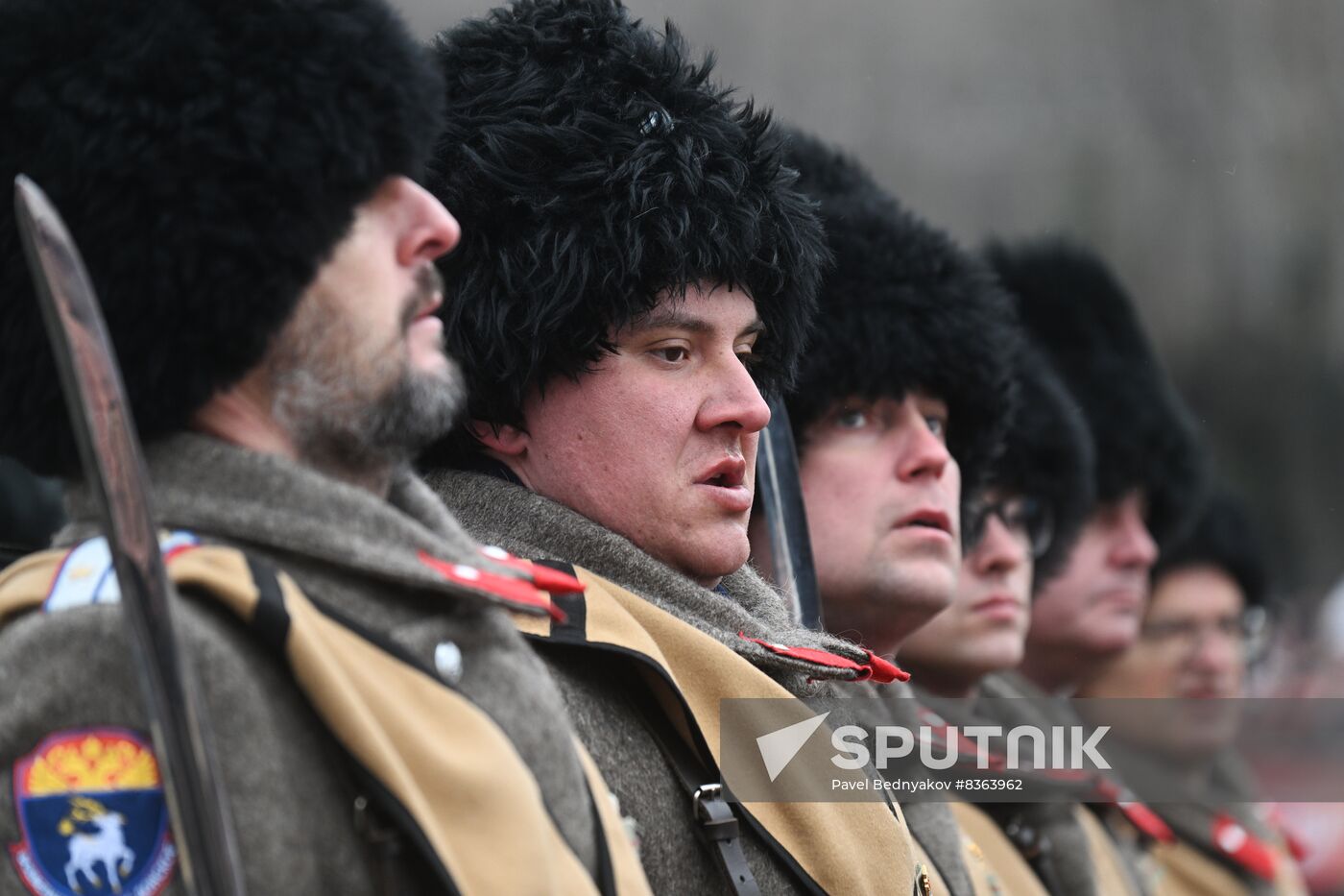 Russia WWII Stalingrad Battle Anniversary Parade