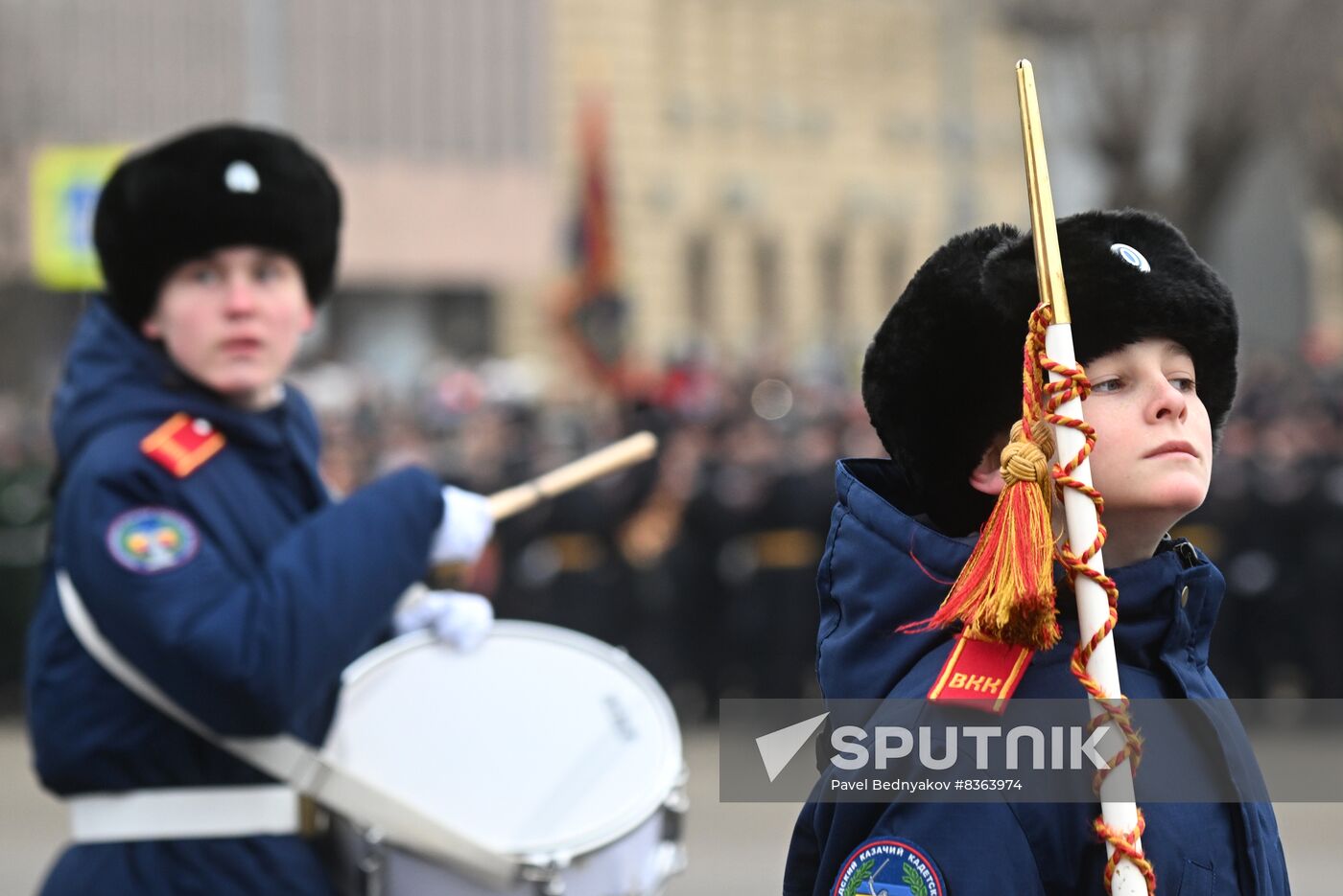 Russia WWII Stalingrad Battle Anniversary Parade