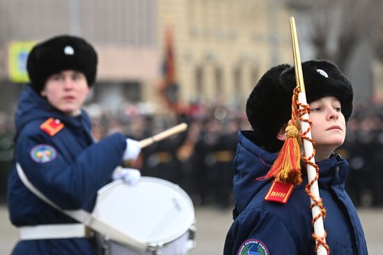 Russia WWII Stalingrad Battle Anniversary Parade