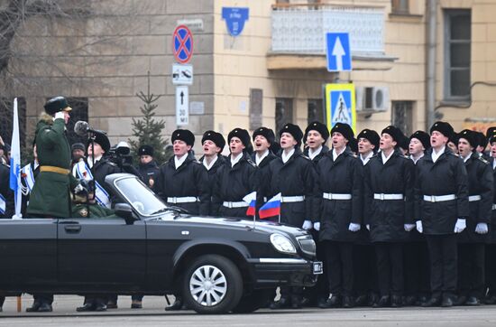 Russia WWII Stalingrad Battle Anniversary Parade