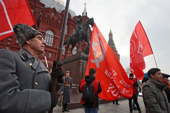 Russia WWII Stalingrad Battle Anniversary Ceremony