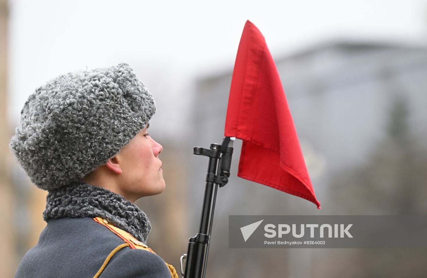 Russia WWII Stalingrad Battle Anniversary Parade