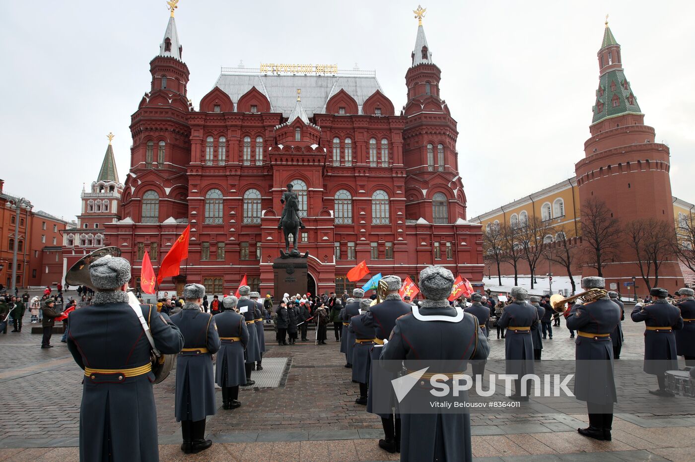 Russia WWII Stalingrad Battle Anniversary Ceremony