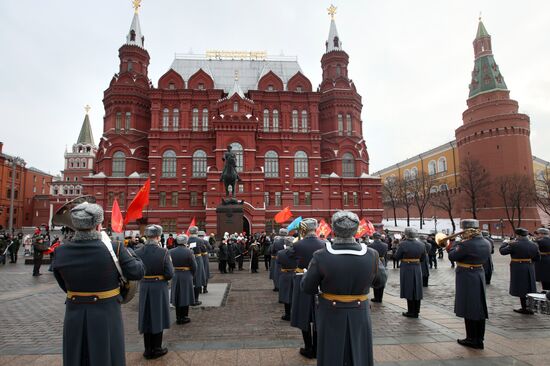 Russia WWII Stalingrad Battle Anniversary Ceremony