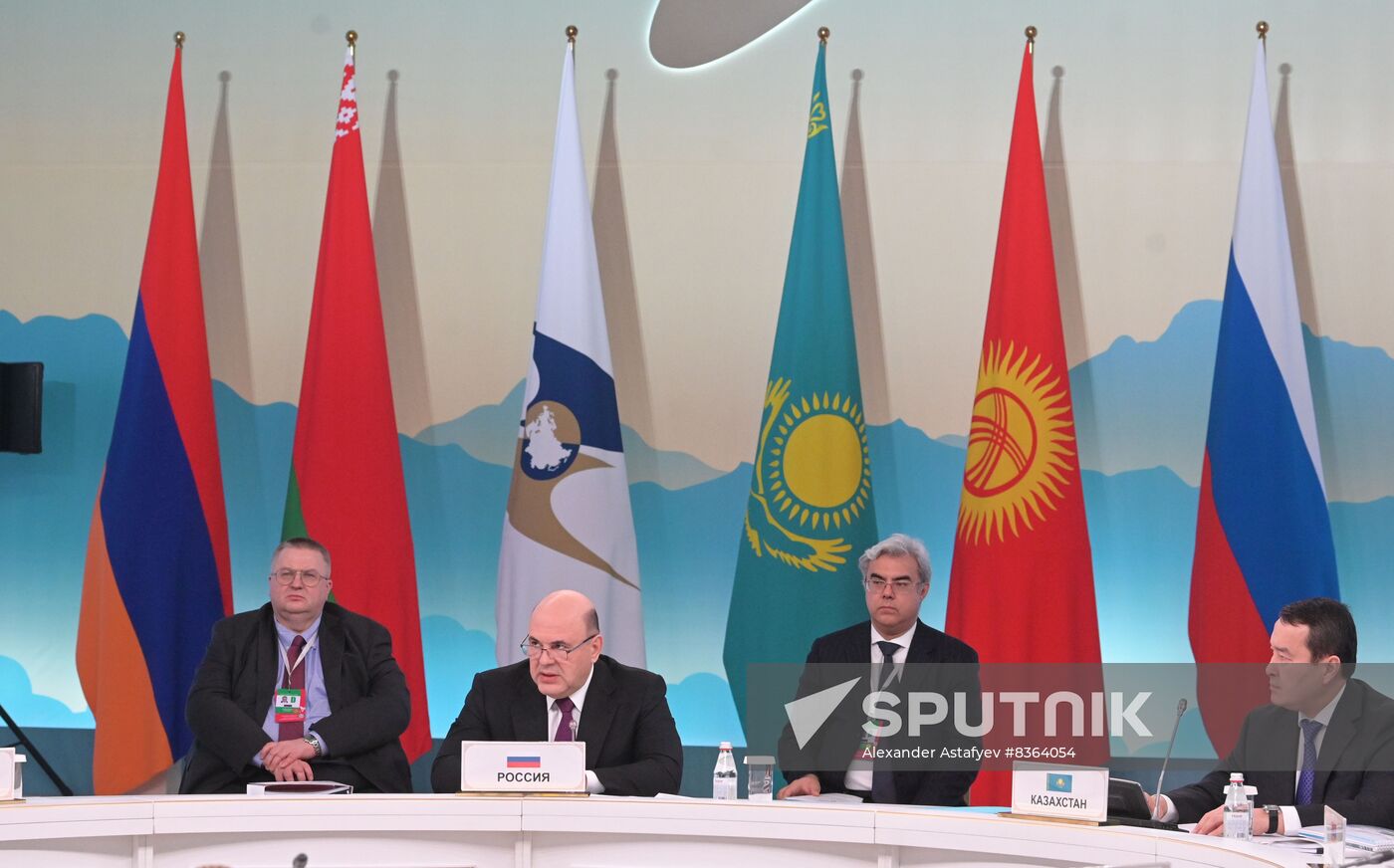 Kazakhstan Mishustin Eurasian Intergovernmental Council