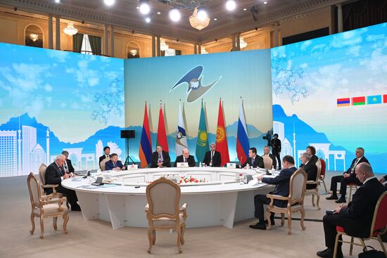 Kazakhstan Mishustin Eurasian Intergovernmental Council